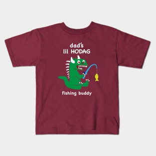 Lil Hodag - Dad’s Lil Hodag Fishing Buddy Children’s Character Kids T-Shirt